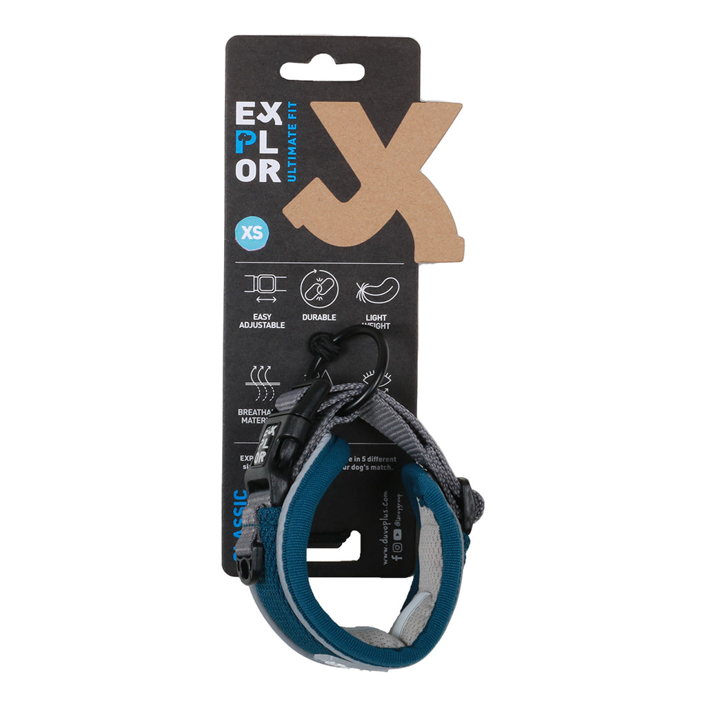 Explor Ultimate Fit Control collar Classic Petrol