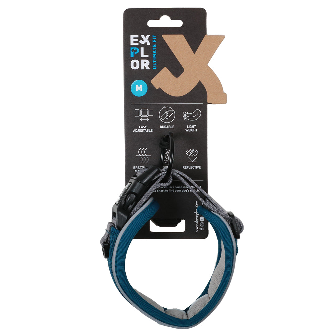 Explor Ultimate Fit Control collar Classic Petrol