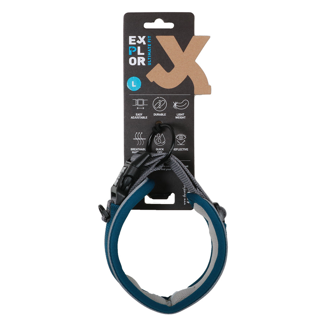 Explor Ultimate Fit Control collar Classic Petrol