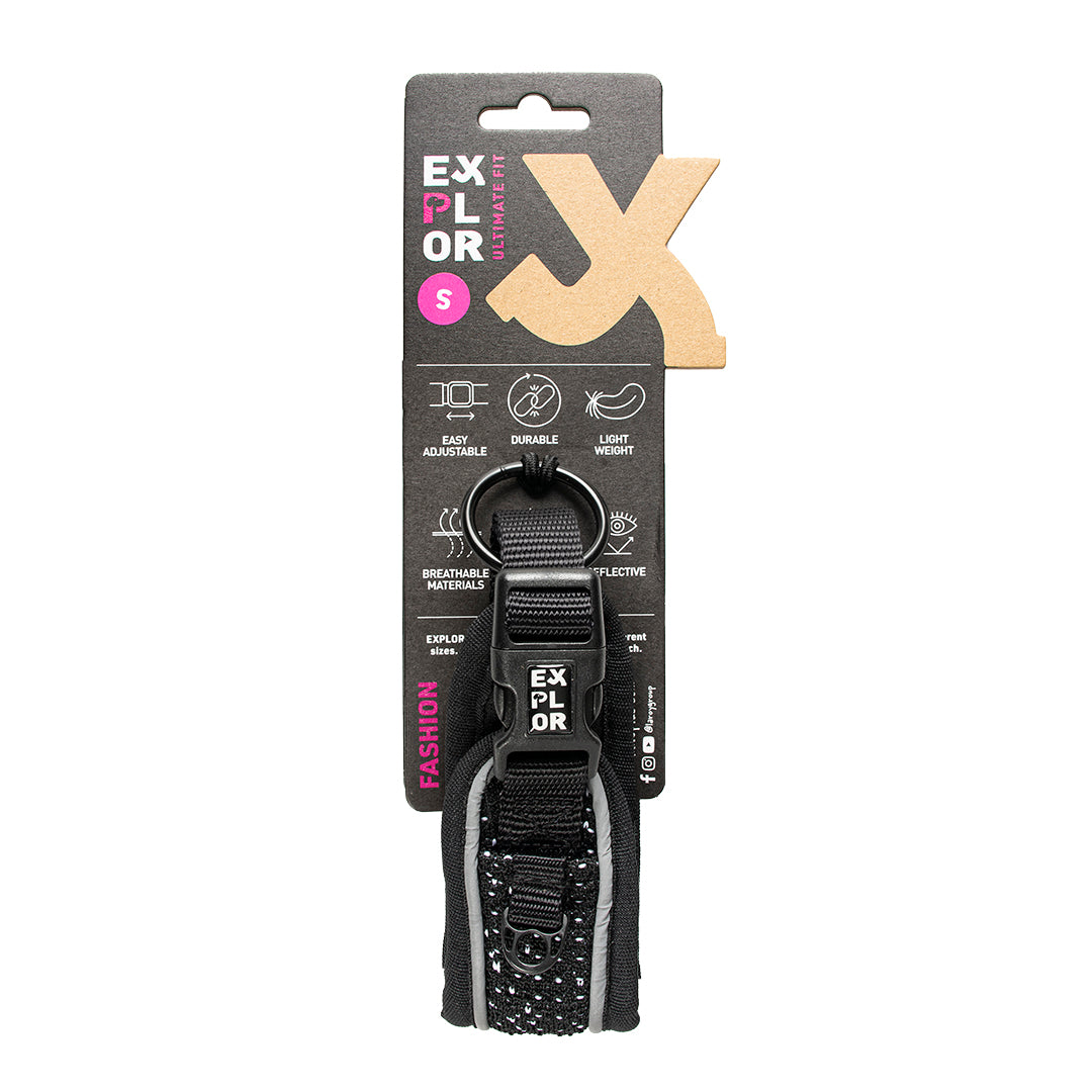 Explor Ultimate Fit Control collar Fashion Granite black