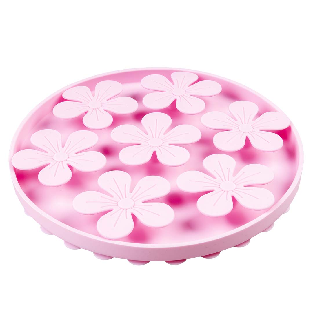 Duvoplus Snuffelmat camellia Roze
