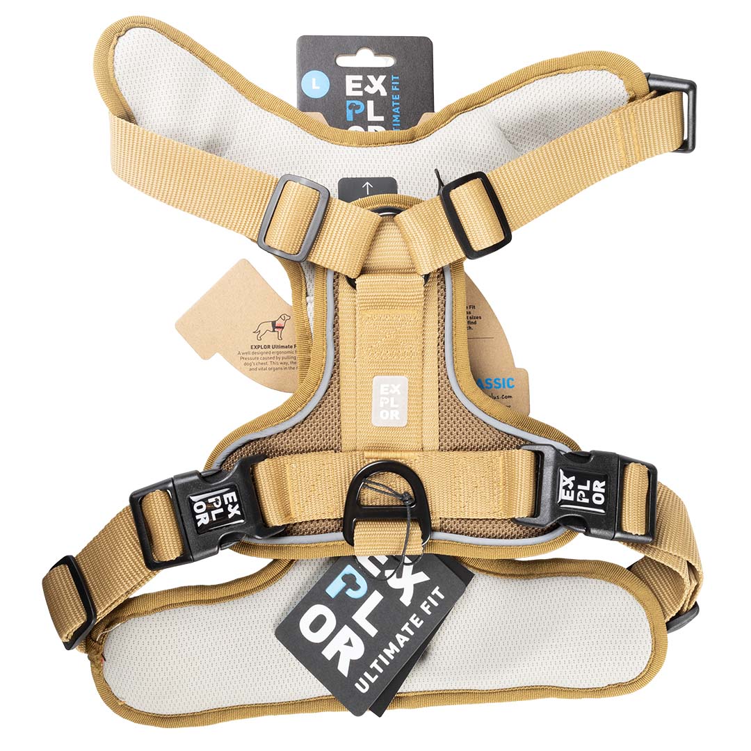 Explor Ultimate Fit No-Pull harness Classic Sand
