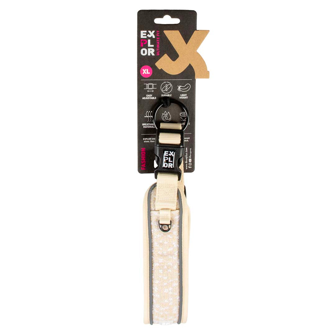 Explor Ultimate Fit Control collar  Fashion Antique white