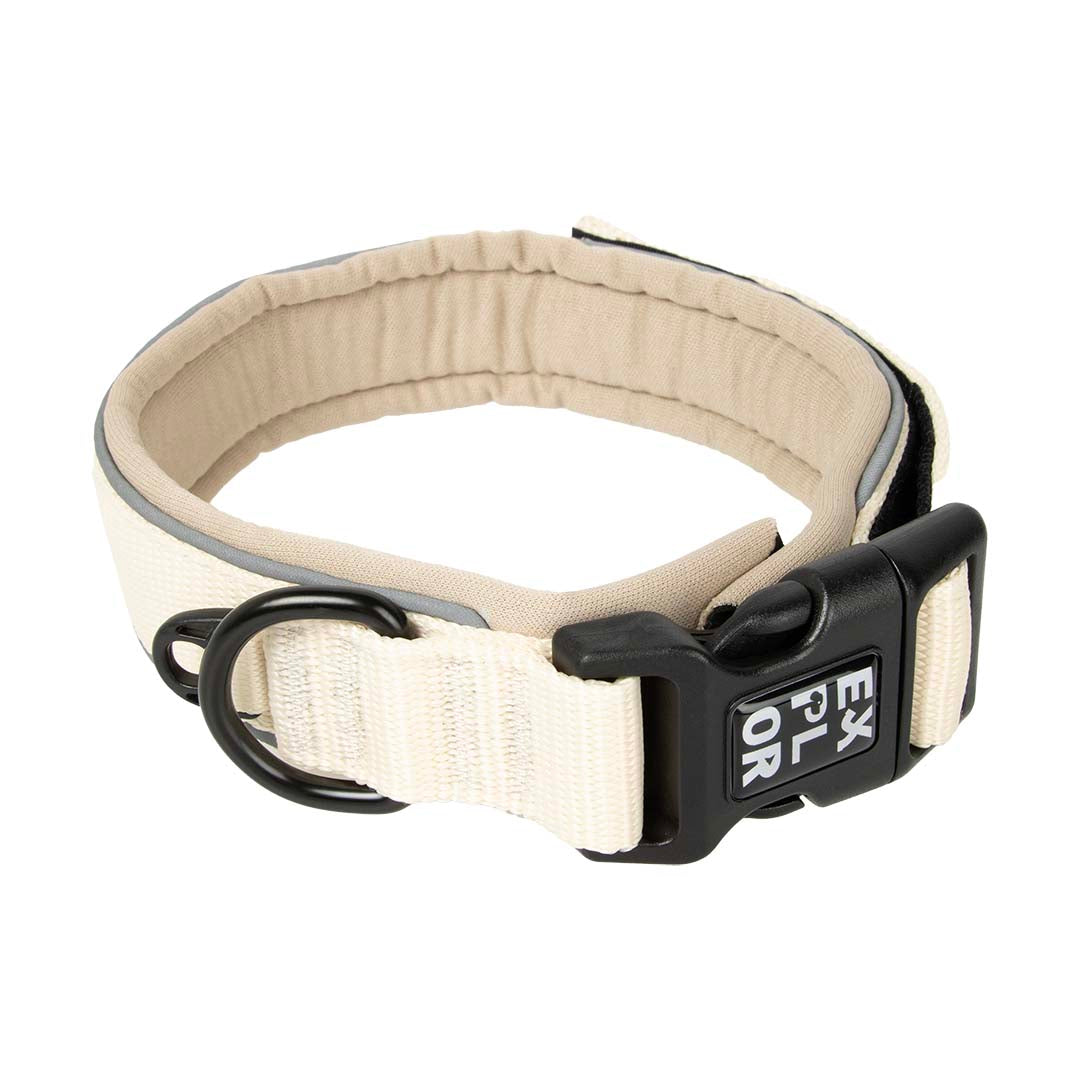 Explor Ultimate Fit Comfy halsband Fashion Antique white