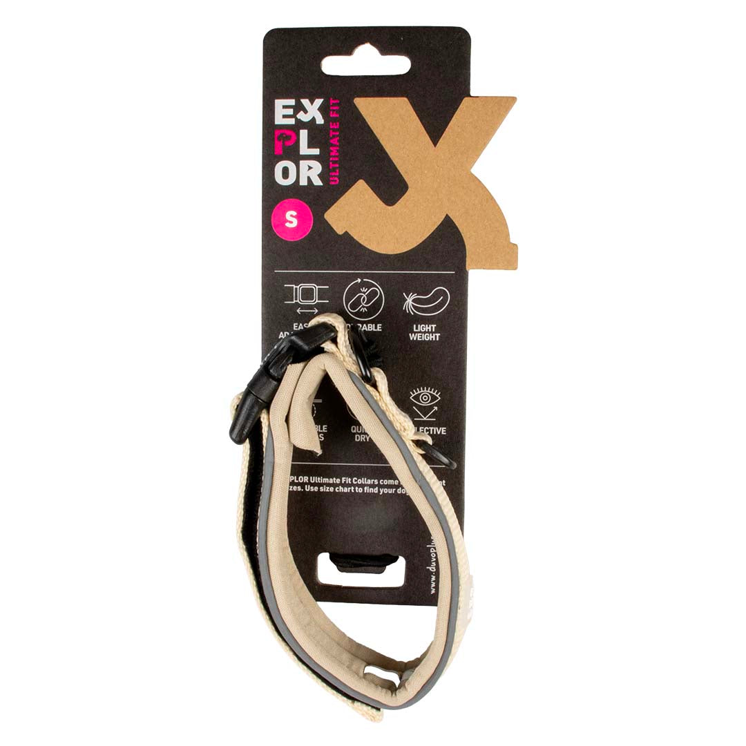 Explor Ultimate Fit Comfy halsband Fashion Antique white