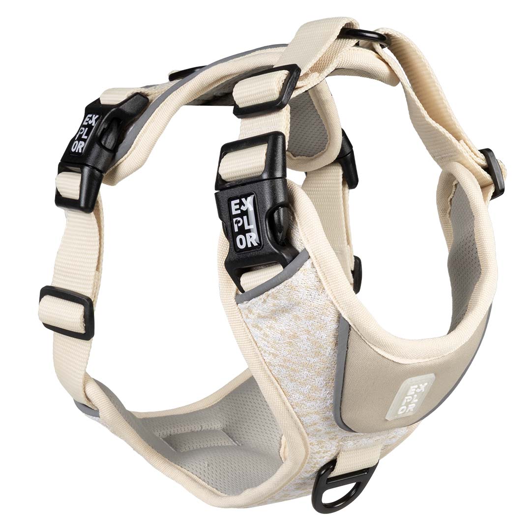 Explor Ultimate Fit No-Pull harness Fashion Antique white