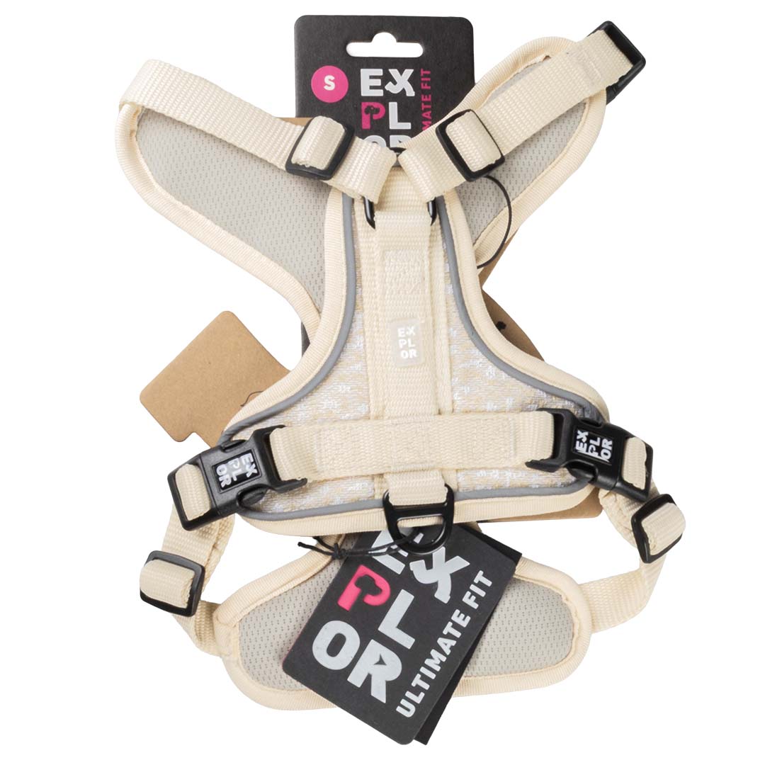 Explor Ultimate Fit No-Pull harness Fashion Antique white