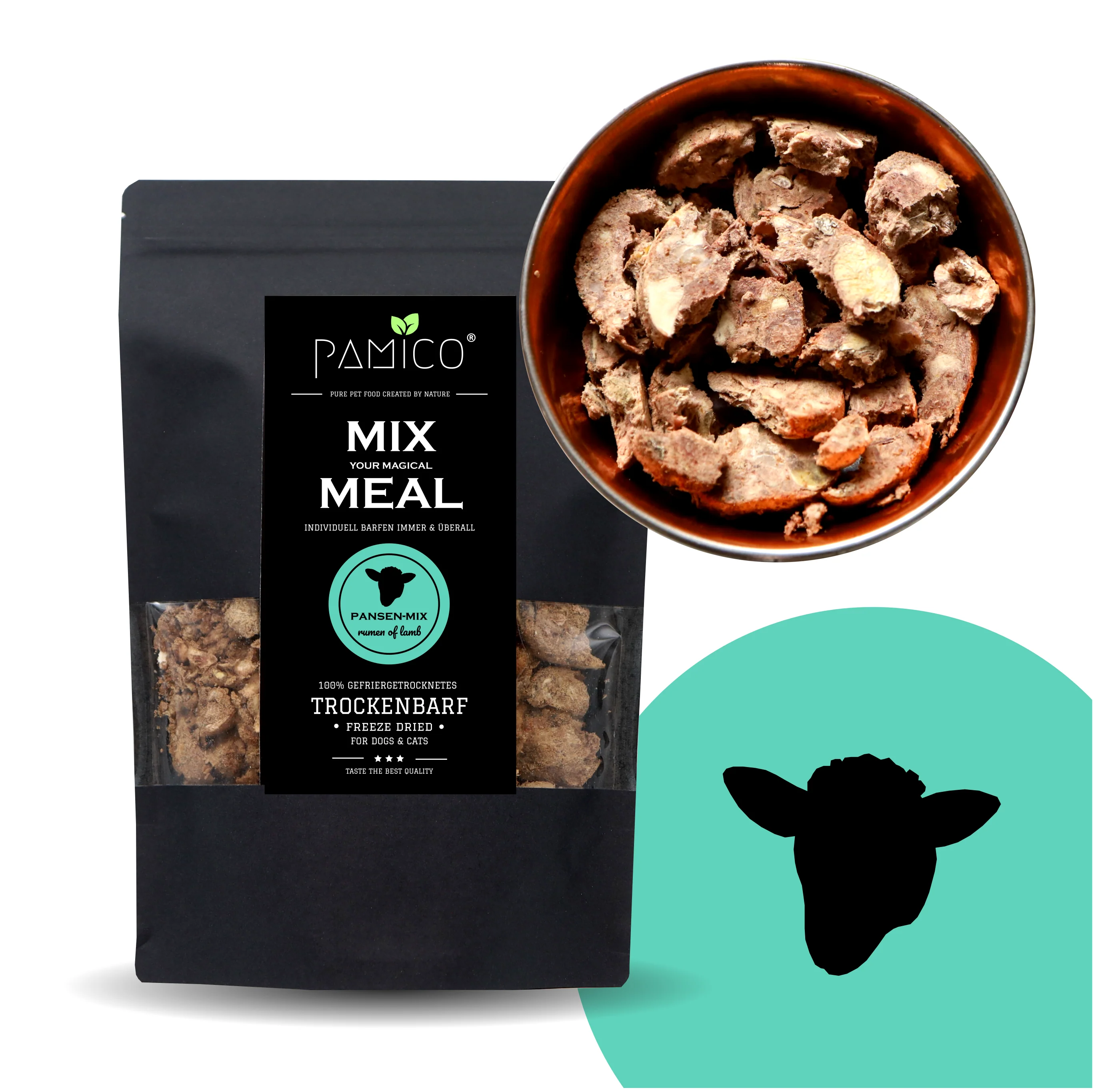Pamico Mix Meal Lamsvlees en pens mix