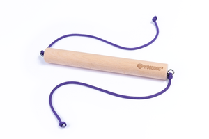 Wooddog ronde stok met touwtje