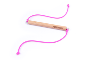 Wooddog ronde stok met touwtje