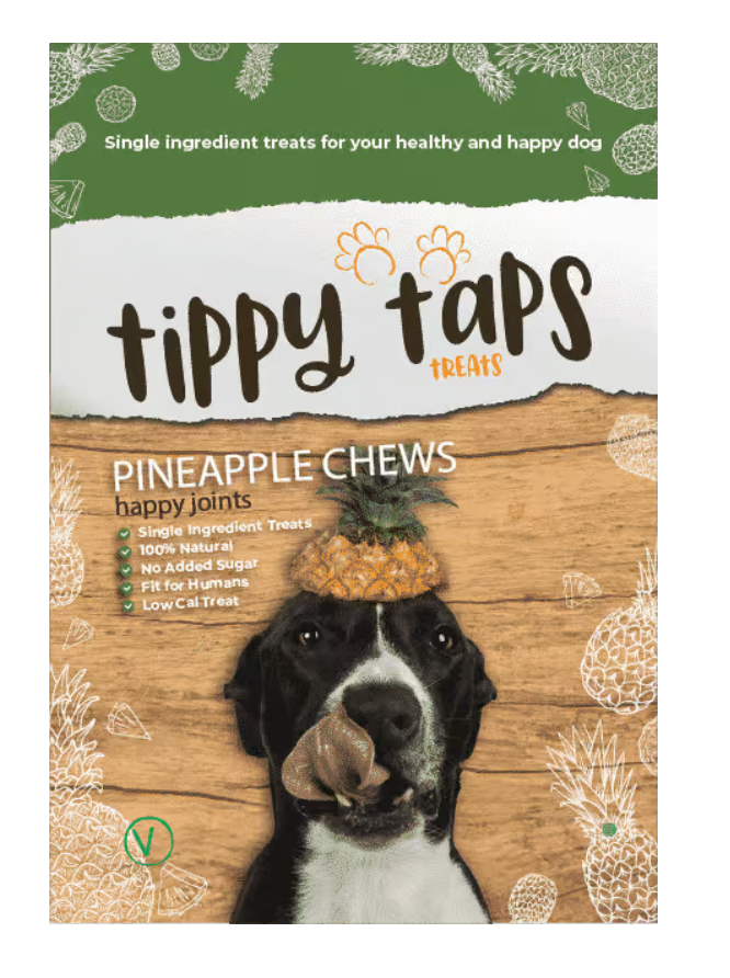Tippy Taps Fruit Snack Ananas