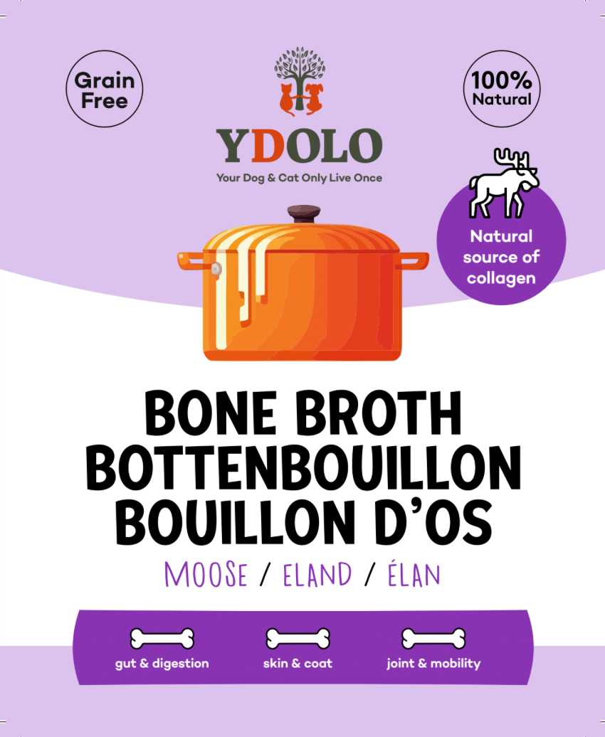 YDOLO Bone Broth Wild Moose 230ml