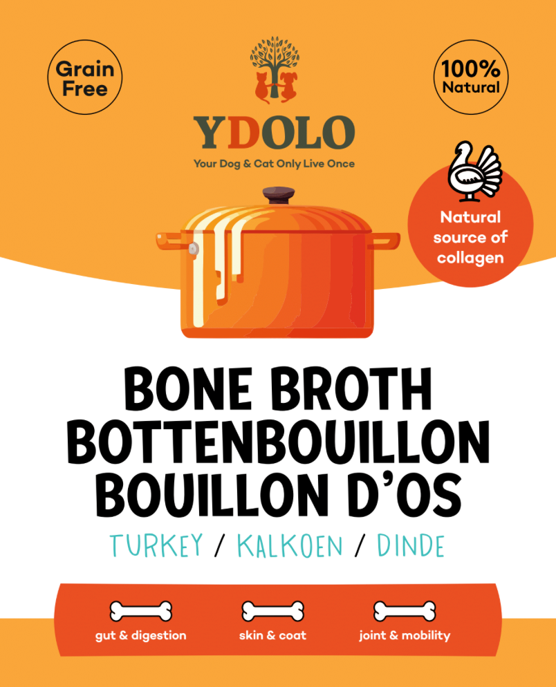 YDOLO Bone Broth ORGANIC Turkey 230ml