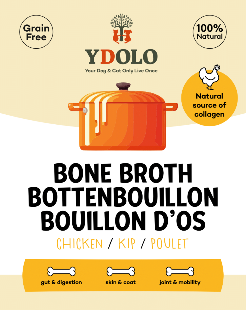 YDOLO Bone Broth Organic Chicken 230ml