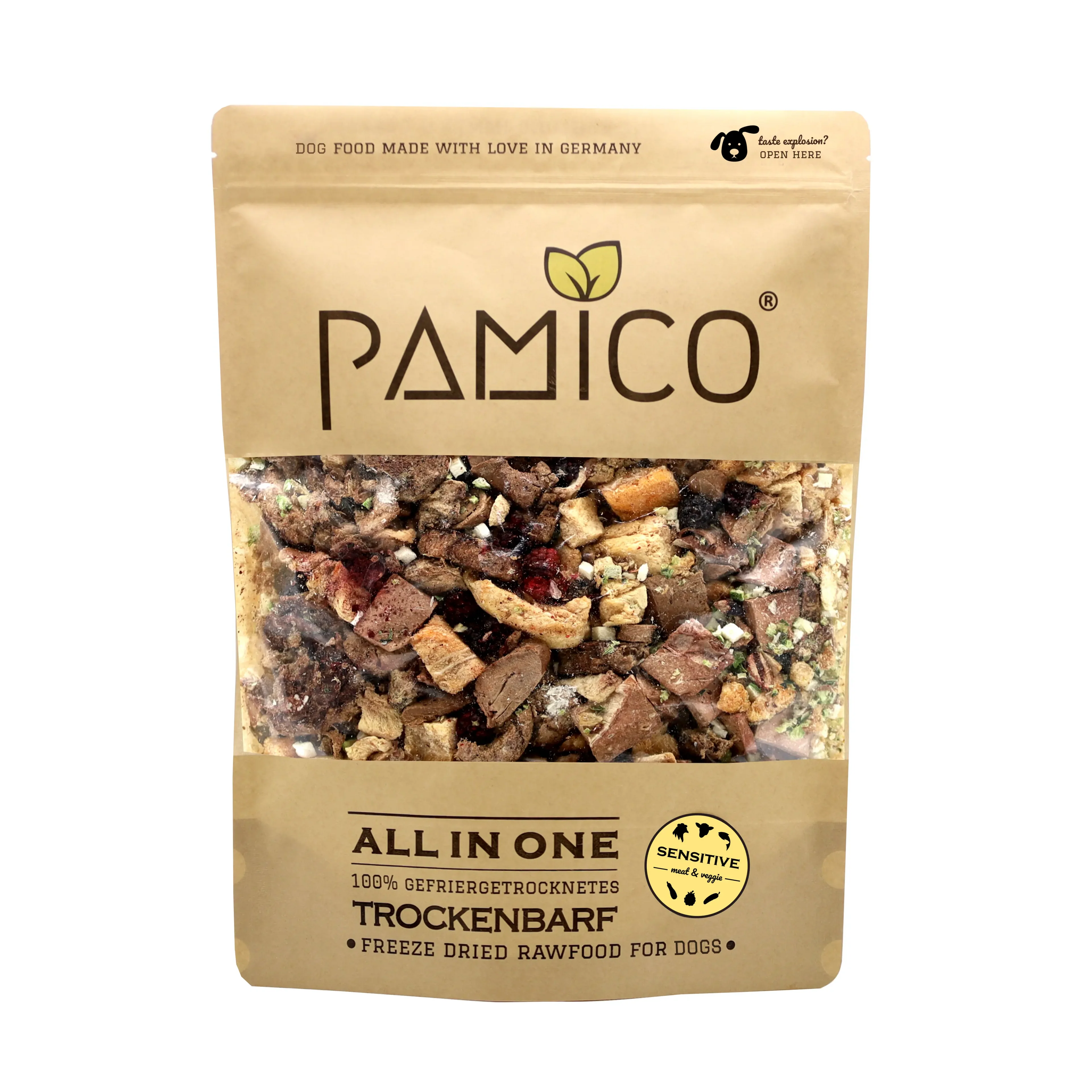 Pamico All in One kip, zalm, courgette en braam