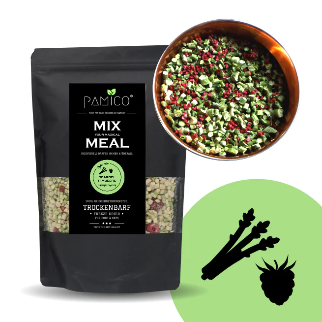 Pamico Mix Meal Groene asperges & framboos