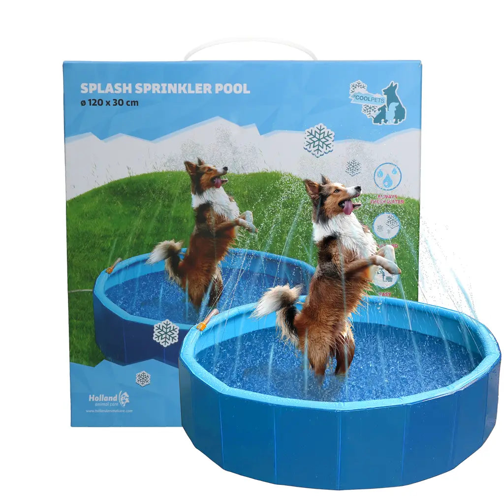 Coolpets Splash Sprinkler Pool 120cm