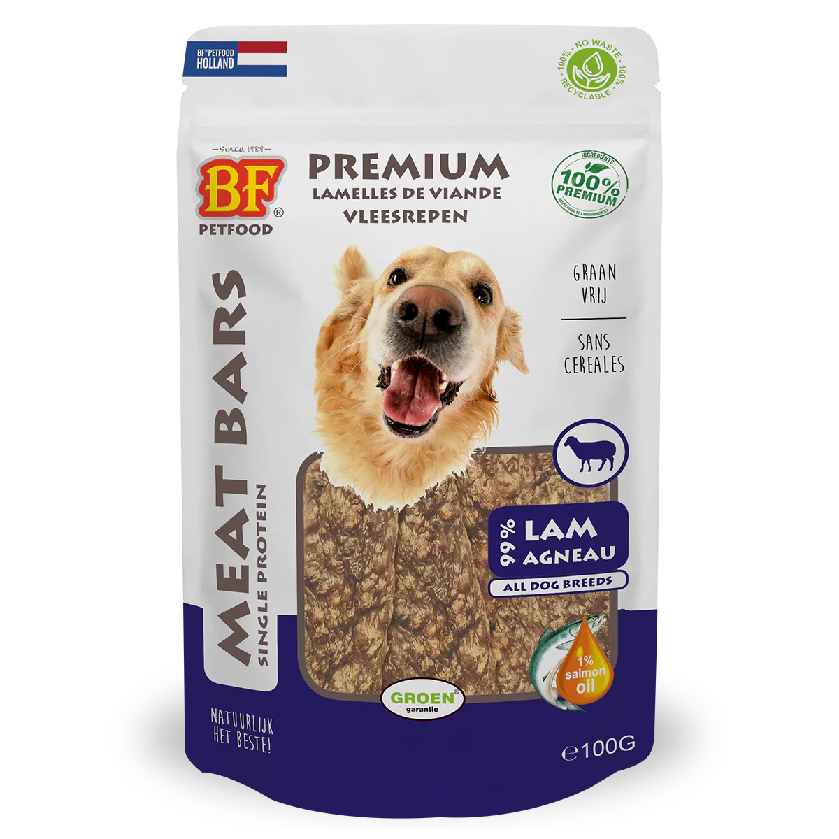 BF Petfood Meat Bars Lam