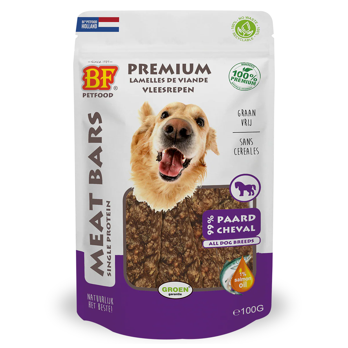 BF Petfood Meat Bars Paard