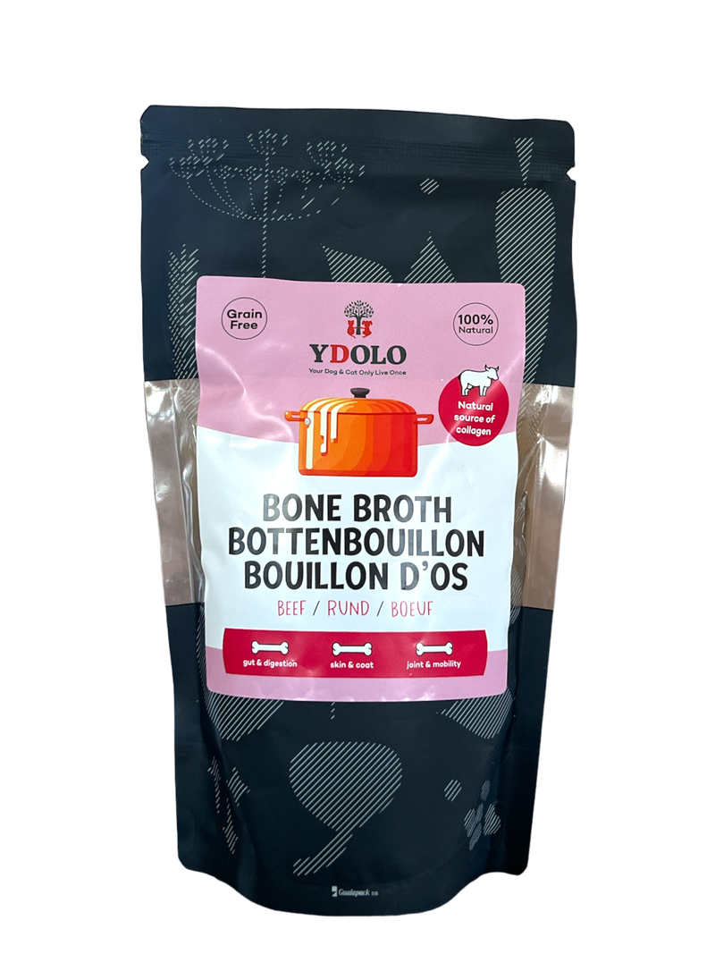 YDOLO Bone Broth Organic Beef 230ml