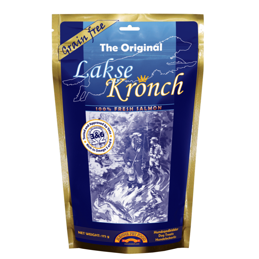 Henne Kronch Zalmsnacks 100% ” THE ORIGINAL”