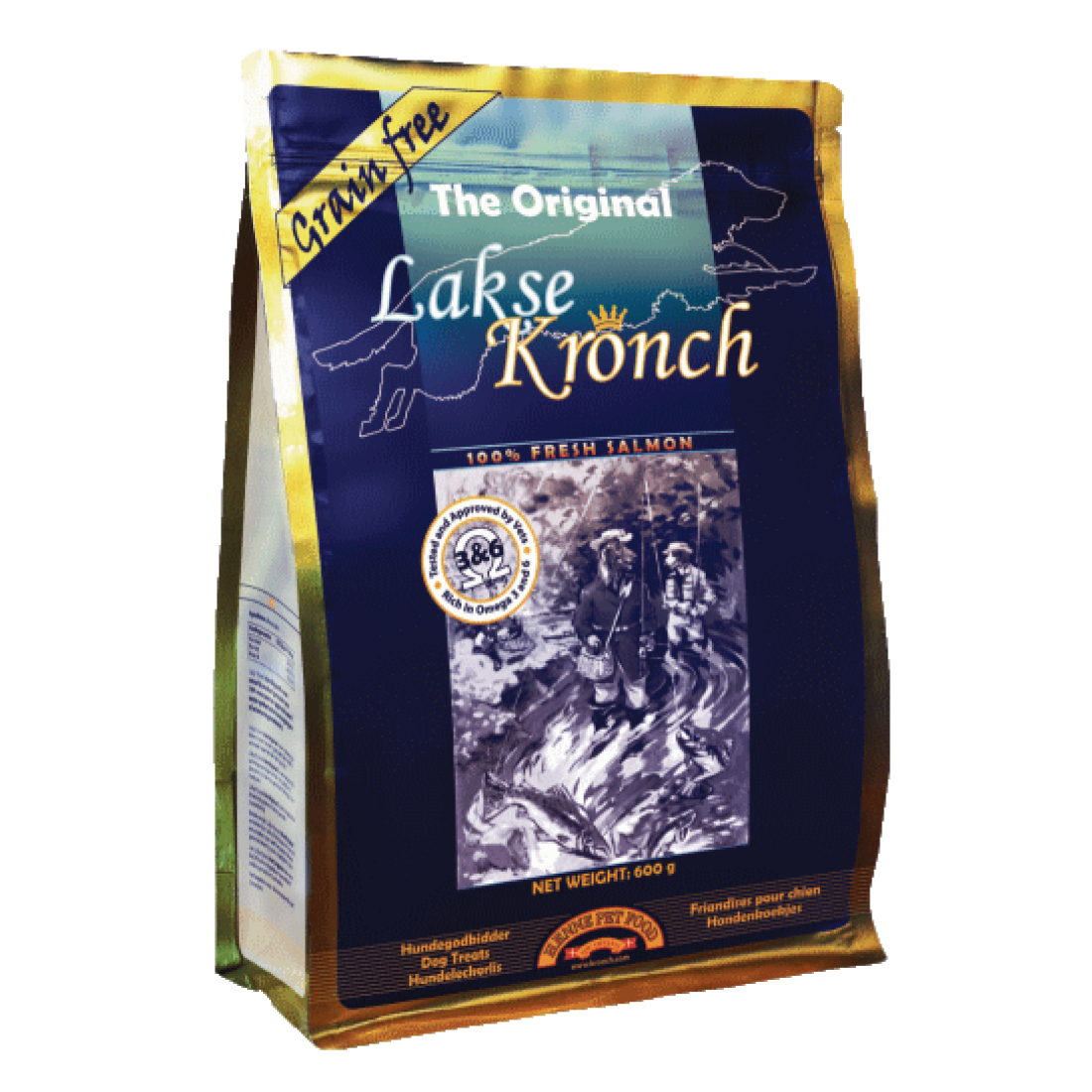 Henne Kronch Zalmsnacks 100% ” THE ORIGINAL”