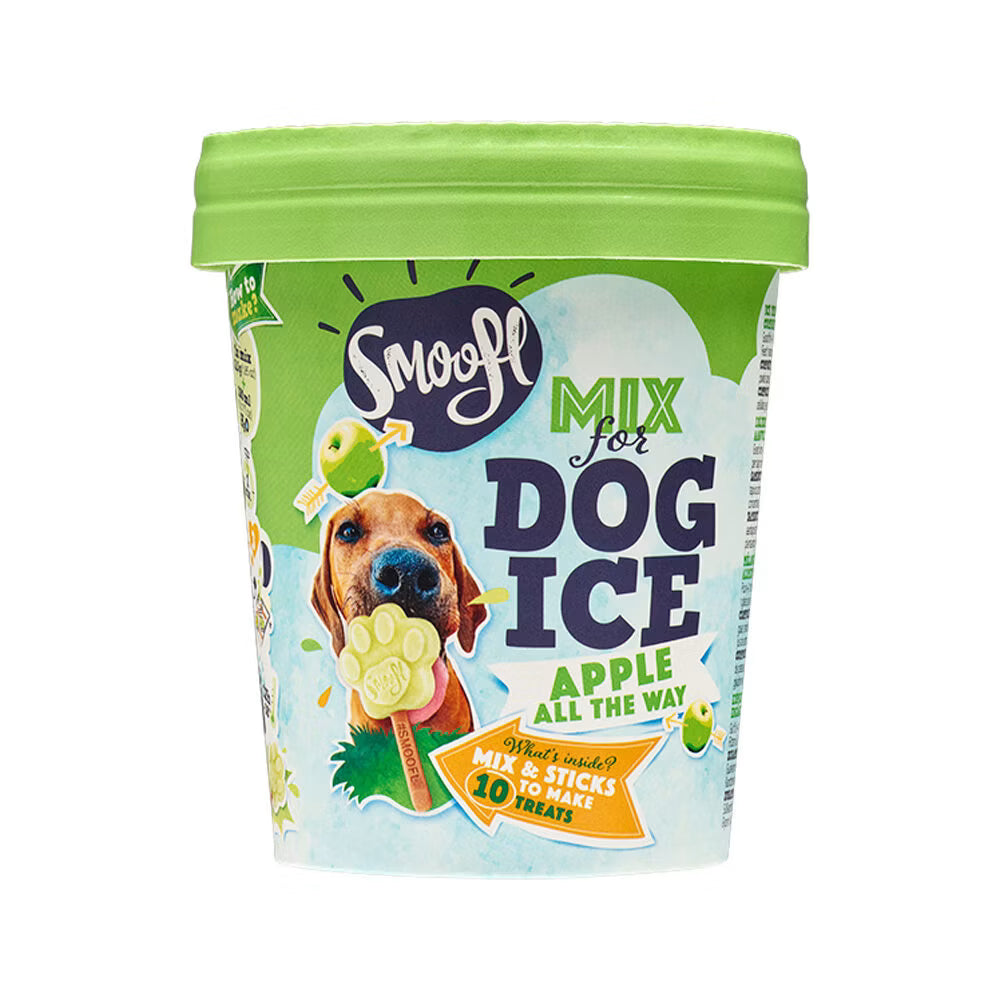 Smoofl Ijsmix Voor Honden Appel